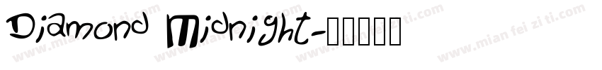 Diamond Midnight字体转换